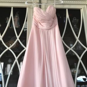 Bill Levkoff Strapless Bridesmaid Dress SZ 0